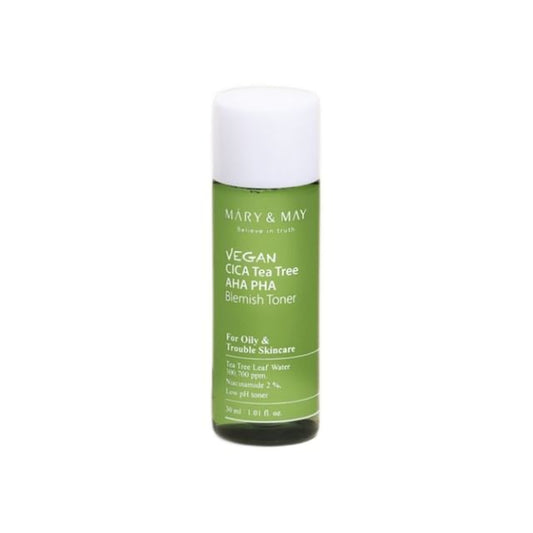 Mary&May Tonic for Problematic Skin Vegan Cica Tea Tree AHA PHA 30ml
