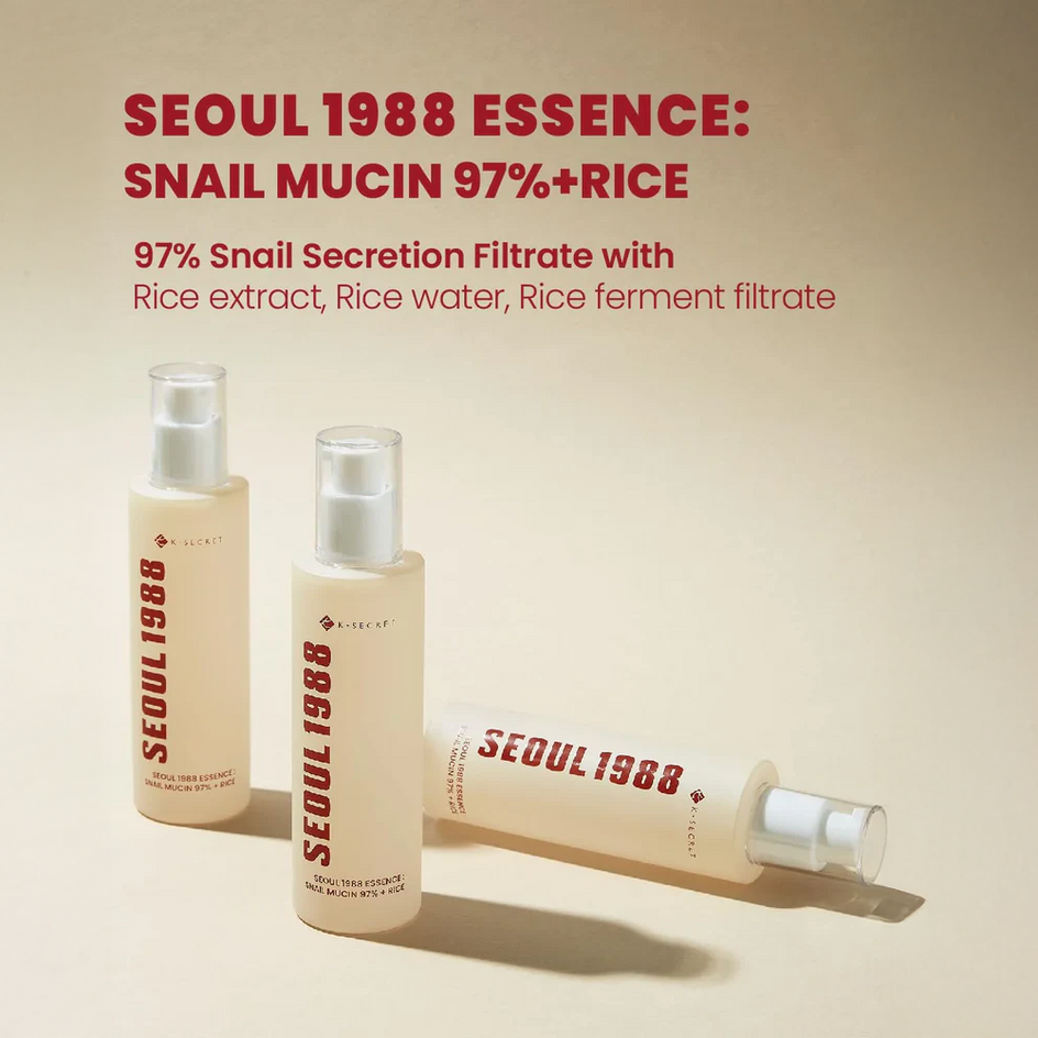 K-Secret Snail Mucin Essence Serum 97% Snail Secretion with Rice Ferment 100ml