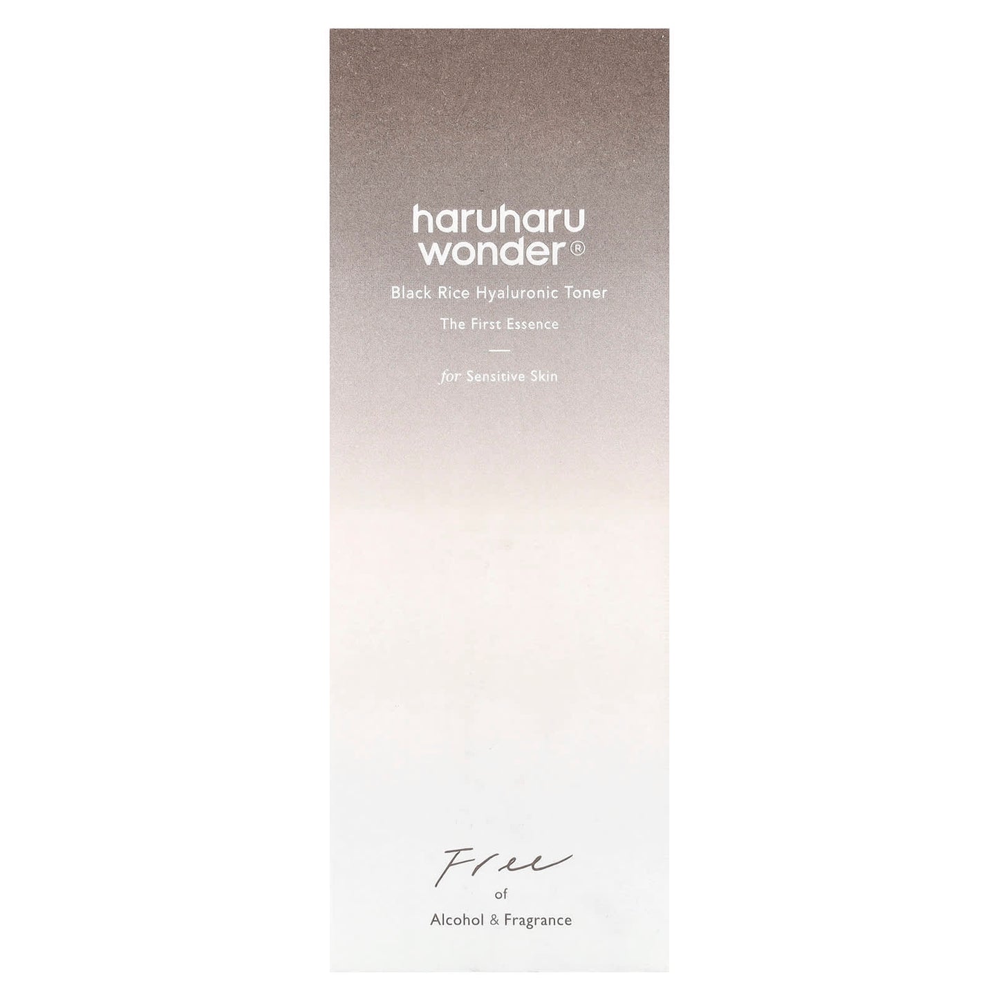 Haruharu Wonder Black Rice Hyaluronic Toner For Sensitive Skin 300 Ml