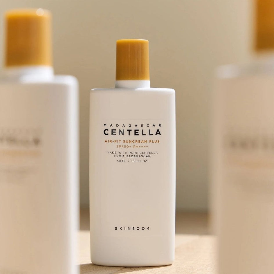 Skin1004 Madagascar Centella Air-Fit Sunscreen Plus SPF50+ PA++++ Beige Tinted 50ml